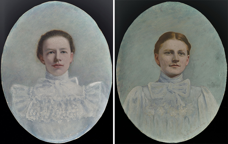 Evelyn and Sarah Bailey