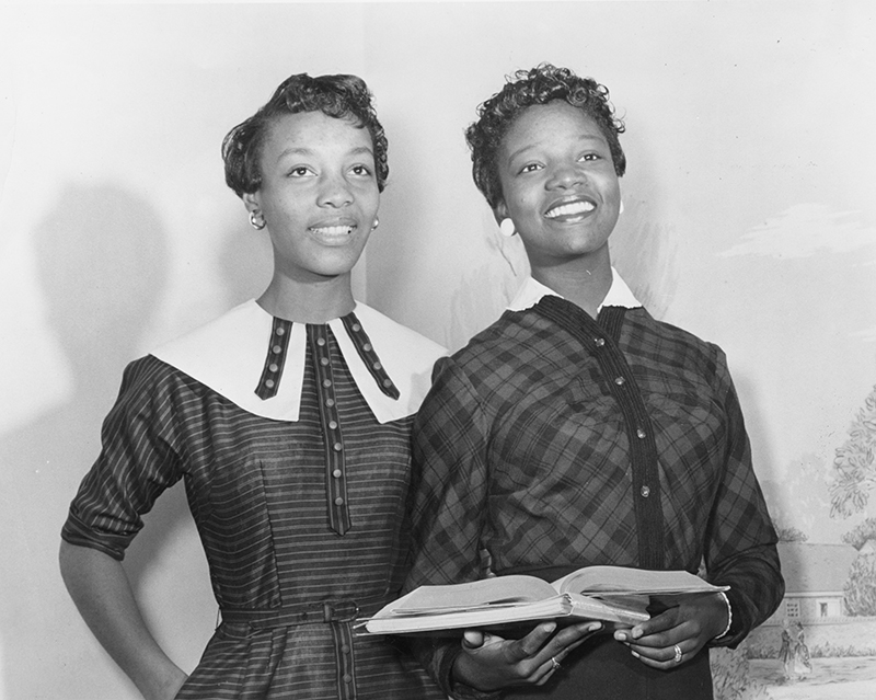 JoAnne Smart and Bettye Ann Davis Tillman