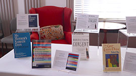 celebration book display